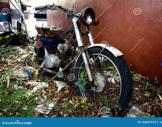 Image result for Broken Old Motorcycle