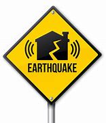 Image result for Earthquake Sign Sticker