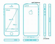 Image result for iPhone 5C Dimensions