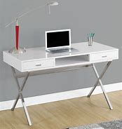 Image result for White Computer Desk with Storage