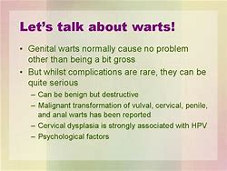 Image result for Early Signs of Genital Warts