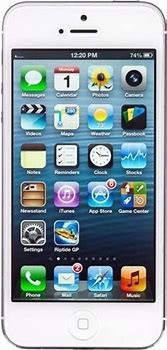 Image result for iPhone 5 White Front