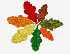 Image result for Oak Leaf Crochet Pattern