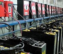 Image result for Outdoor Electric Fork Lift Charging Station