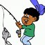 Image result for Child Fishing Clip Art