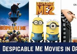 Image result for The Watch Order for Despicable Me and Minions