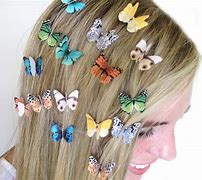 Image result for Butterfly Hair Clips