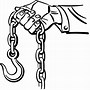 Image result for Tow Cable and Hook Clip Art