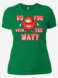 Image result for Knuckles the Echidna Meme Shirt