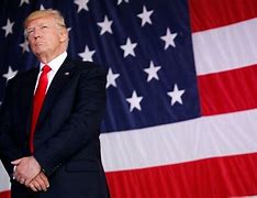 Image result for Donald Trump American Flag