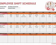 Image result for Best Work Schedule Template