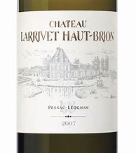 Image result for Larrivet Haut Brion Blanc