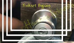 Image result for Kwikset Bypass Tool