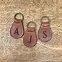 Image result for leather keychain fobs with charms