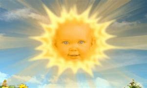 Image result for Telly Tubby Sun
