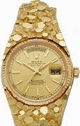 Image result for Rolex Gold Watch