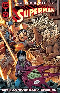 Image result for The Death of Superman Comic Book