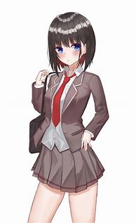 Image result for Anime School Girl Uniform