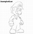 Image result for Sketch of Mario
