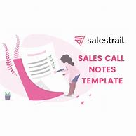 Image result for Sales Call Notes Template