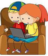 Image result for Child at Computer Clip Art