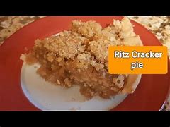 Image result for Ritz Cracker Apple Pie