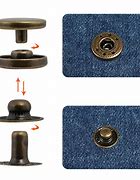 Image result for Snap Button Leather