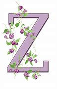Image result for Floral Letter Z