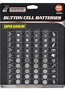 Image result for Button Cell Batteries Chart