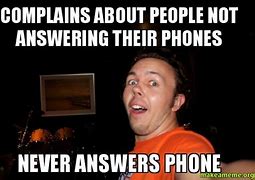 Image result for Person Not Answering Phone