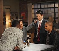Image result for New Girl Coach and Winston