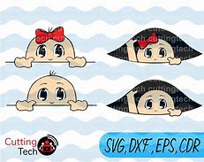 Image result for Peek A Boo Baby SVG