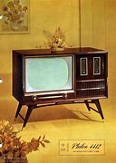 Image result for Old Time Television Set
