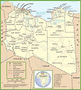 Image result for Libya Political Map