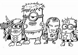 Image result for Minion Clip Art Avengers