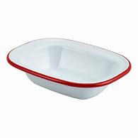 Image result for White Enamel Single Pie Dish