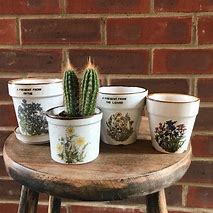 Image result for Vintage Ceramic Plant Pots