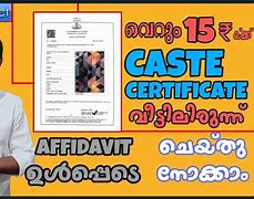 Image result for Community Certificate Kerala