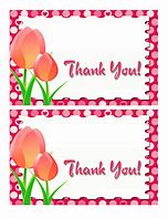Image result for Thank You Card Template Word