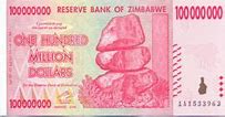 Image result for 100000000 Zimbabwe