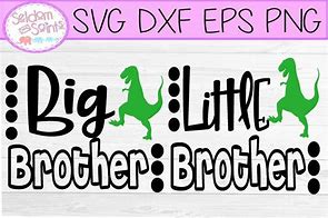 Image result for Big Brother Little Brother SVG