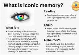 Image result for Sperling Iconic Memory