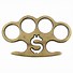 Image result for Wood Brass Knuckles