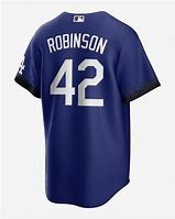 Image result for Jackie Robinson Dodgers Jersey
