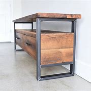 Image result for TV Units Steel Industrial Style
