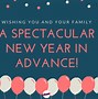 Image result for Advanced Happy New Year Wishes