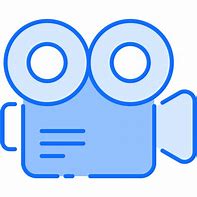 Image result for Movie Camera Icon Blue