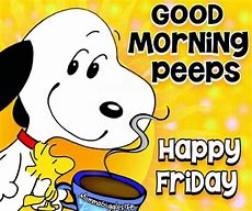 Image result for Cute Cartoon Good Morning Coffee Friday