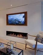 Image result for Modern Gas Fireplaces with TV Above