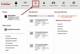 Image result for Frontier FiOS Router